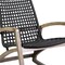 Armen Living Sequoia Outdoor Patio Rocking Chair in Light Eucalyptus Wood and Charcoal Rope 840254332287 - alternate 5